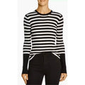 ATM Anthony Thomas Melillo Striped Ribbed Knit Merino Wool Sweater Large