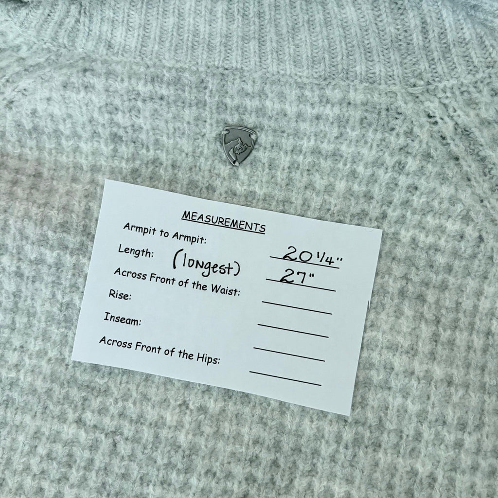 NWT!! KÜHL Sienna Sweater Turtleneck Cowl Pullover Ash Gray Knit Kuhl Medium