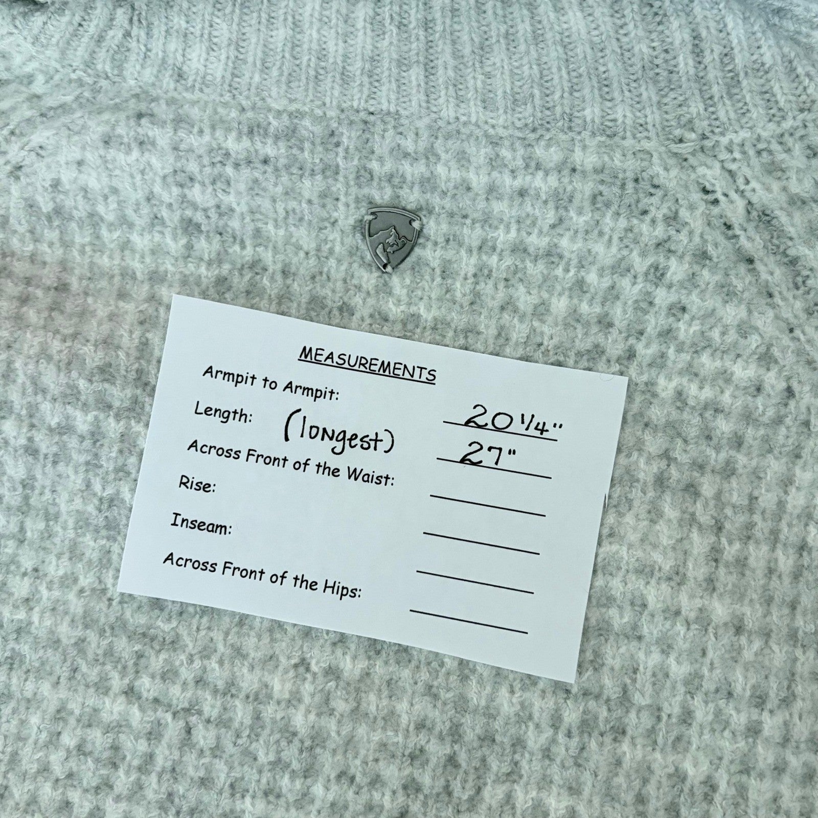 NWT!! KÜHL Sienna Sweater Turtleneck Cowl Pullover Ash Gray Knit Kuhl Medium