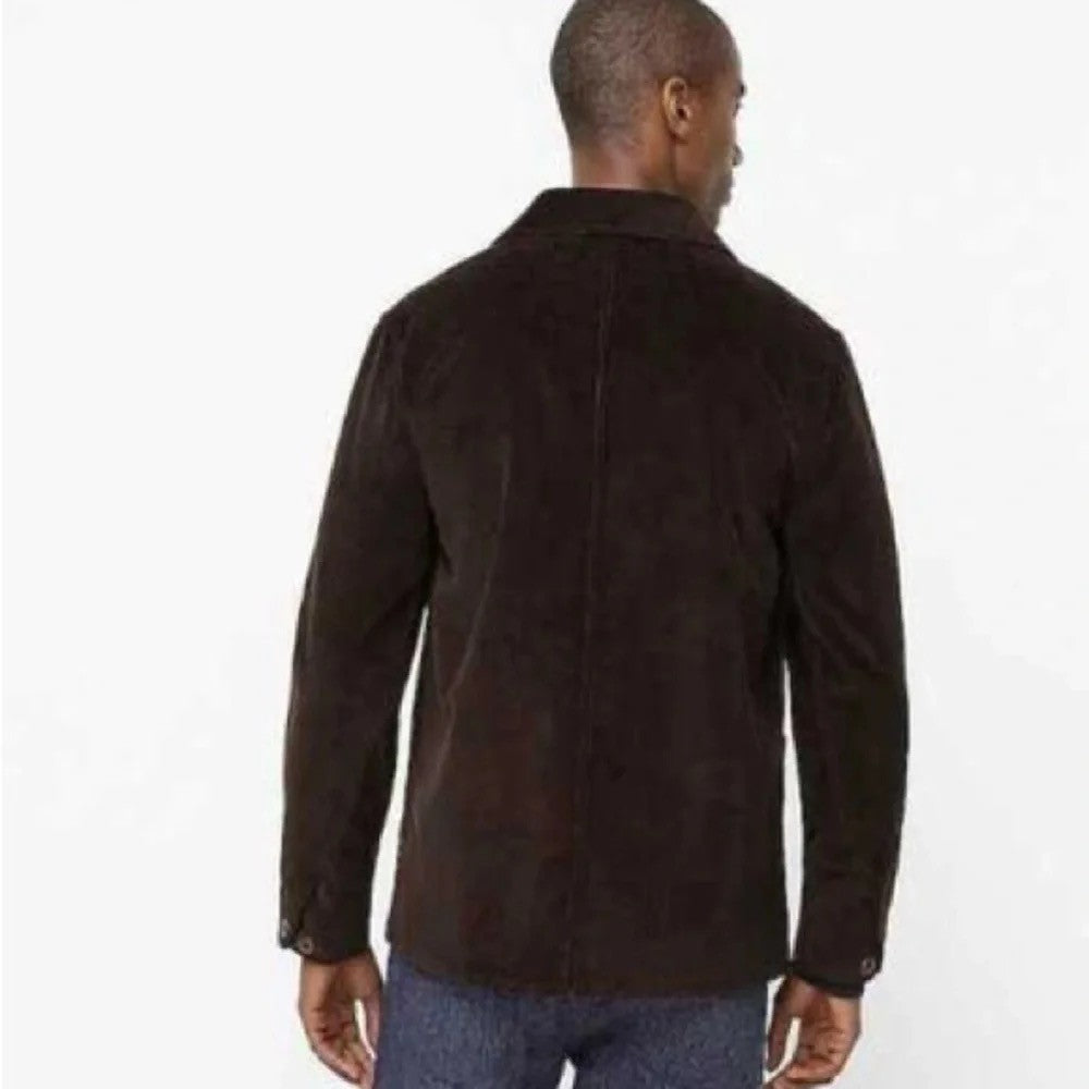 J. Crew WALLACE & BARNES Corduroy Chore Jacket Timber Brown Outdoors X-Small