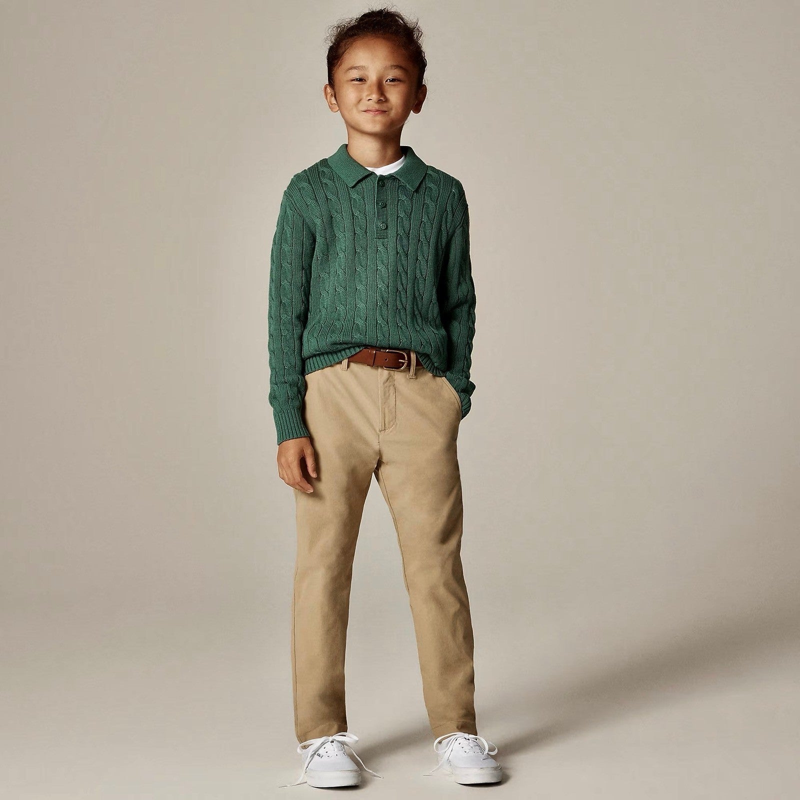 NWT!! Boy's J. CREW Crewcuts Slim Fit Tech Pants Khaki Crew Cuts Preppy Size 10