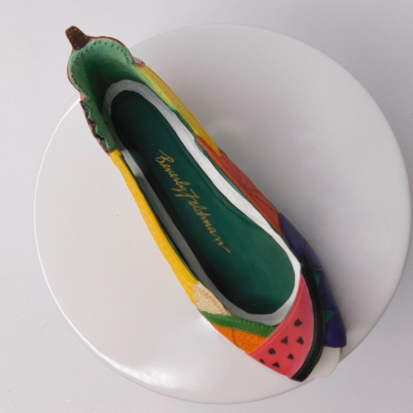 JUST THE RIGHT SHOE by Raine 2000 Fruity Beverly Feldman Figurine #25320