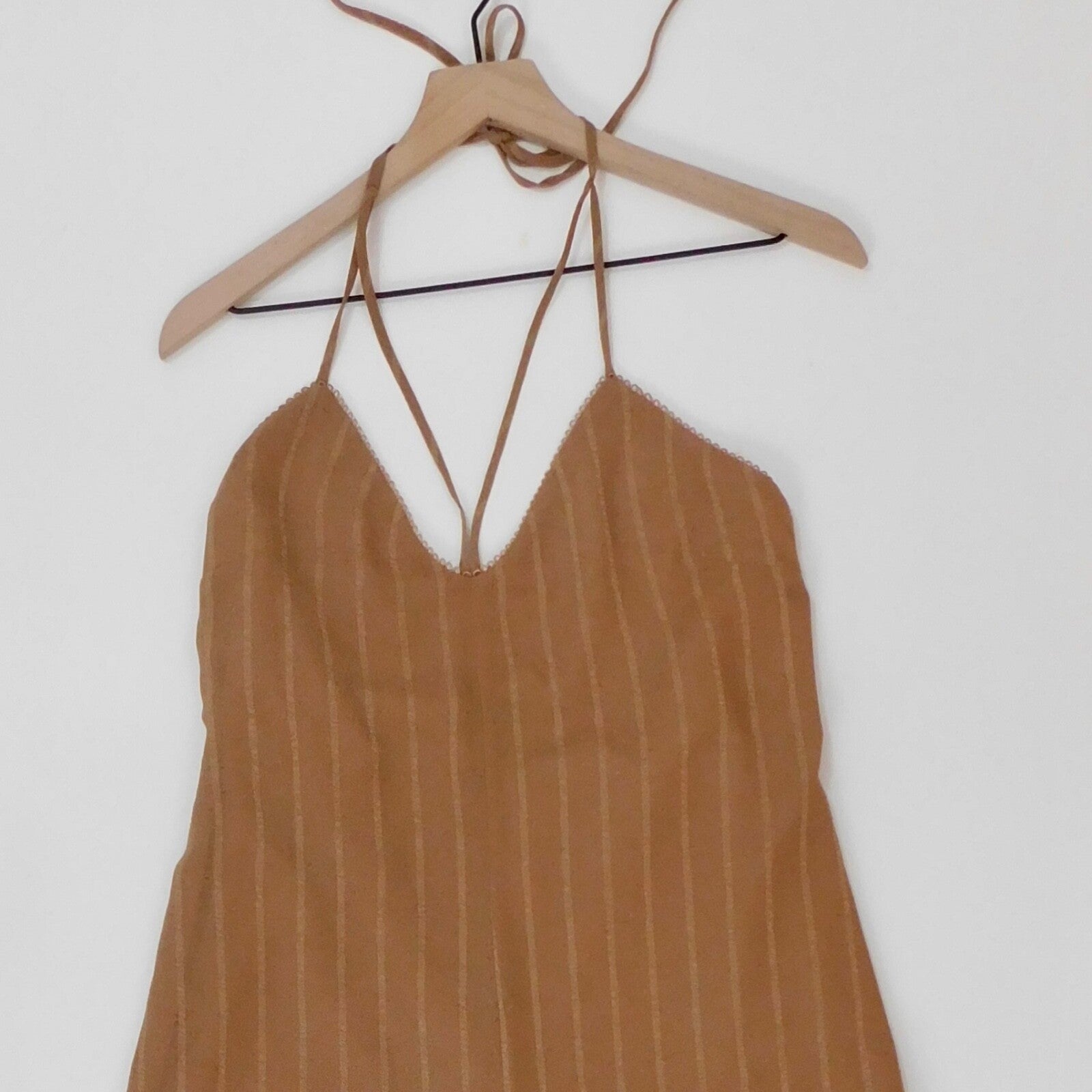 NWT!! HOUSE OF HARLOW 1960 x Revolve Paolo Jumpsuit Tawny Brown Festival Large