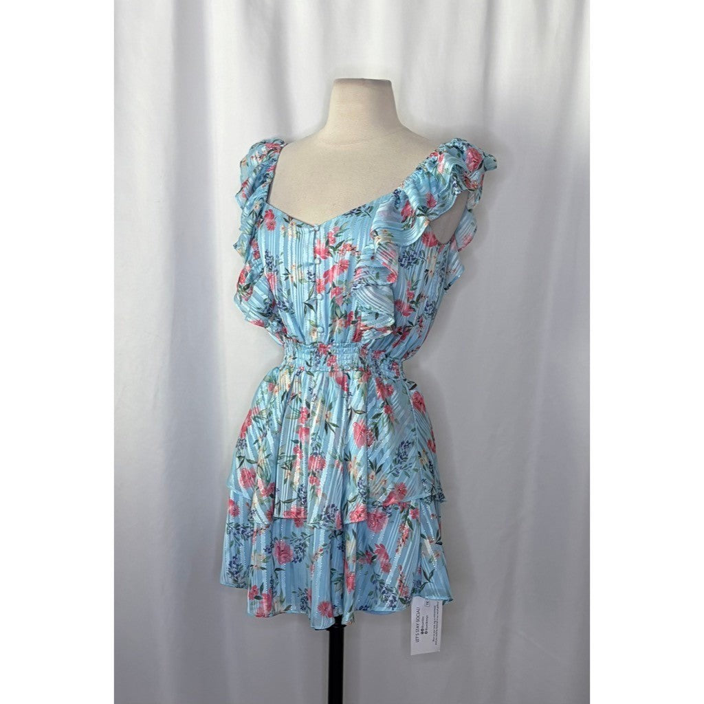 NWT!! Revolve YUMI KIM Eden Dress Floral Mulberry Angel Mini Party X-Small