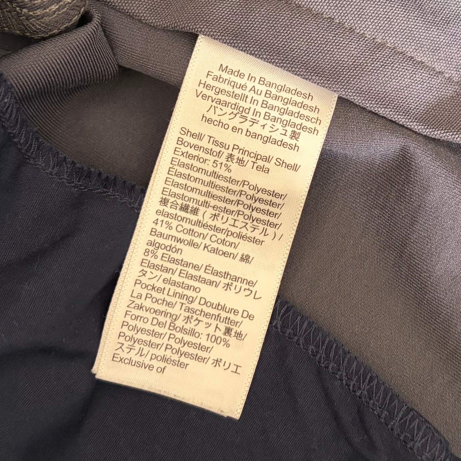 NEW!! Men's J. CREW 484 Slim Fit Tech Pants Atlantic Slate Gray Tapered 31 x 32