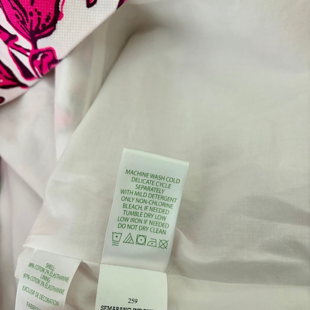 NWT!! LILLY PULITZER Mila Short Sleeve Elderflower Blossom Lil Escape Plan 4