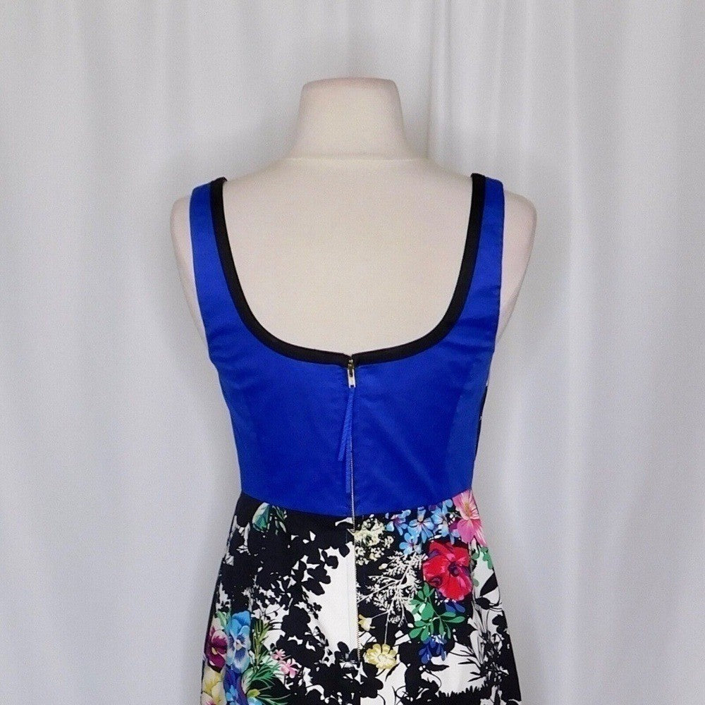 Anthropologie LEIFNOTES Chroma Shadow Floral Sheath Dress Fitted Romantic Size 0