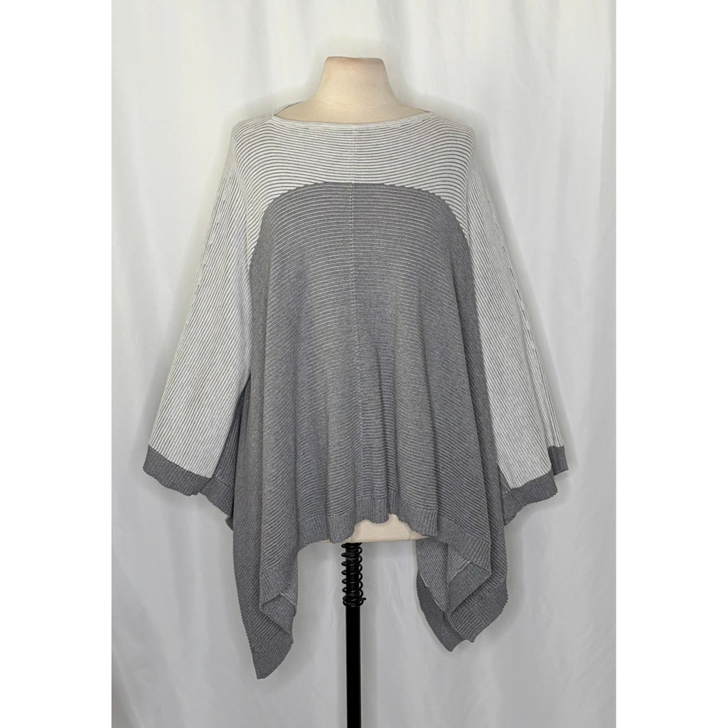LULULEMON It All Lines Up Poncho Heathered Core Ultra Light Grey Medium Grey O/S