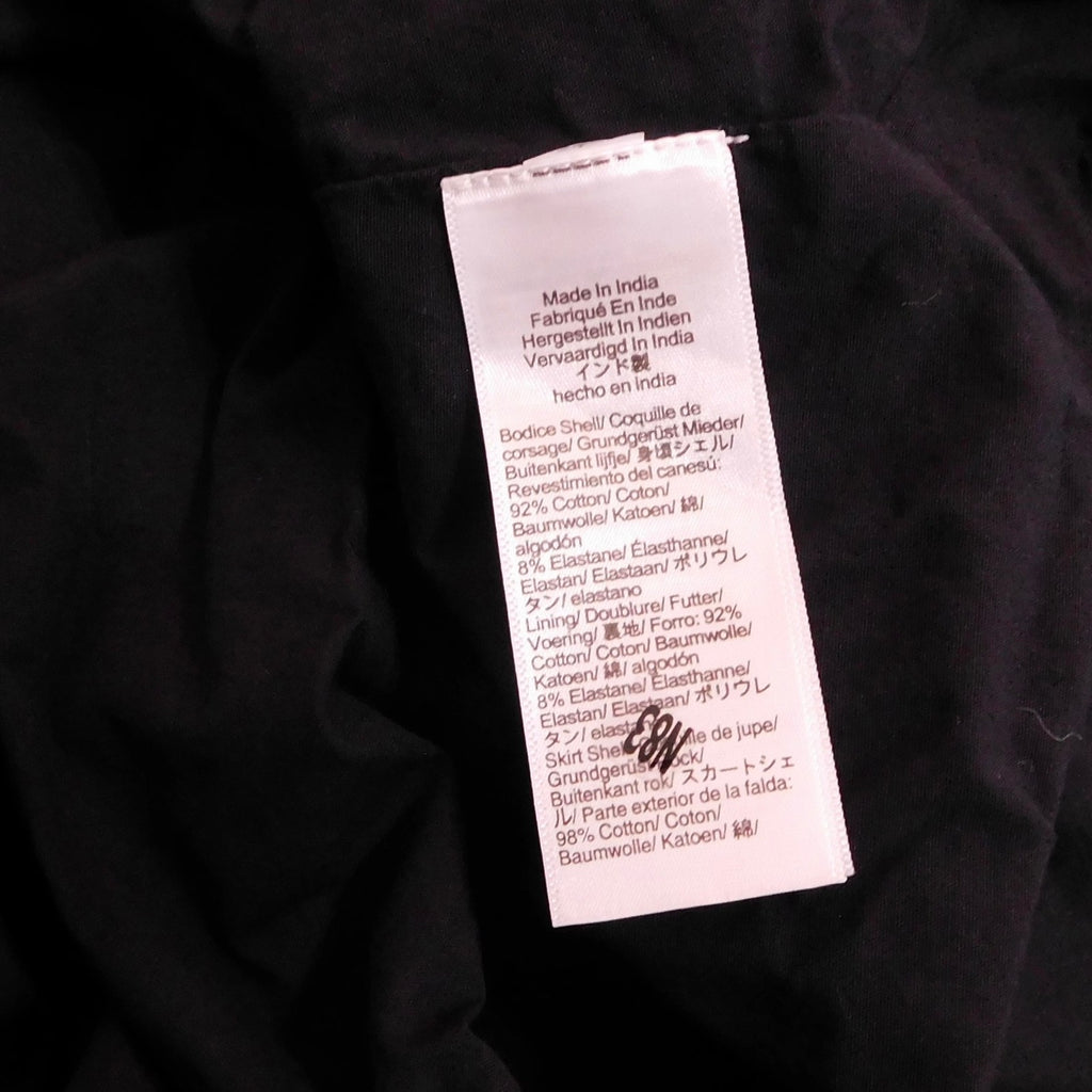 NWT!! J. CREW Black Drop-Waist Mixy Dress Tank Midi Dropwaist XST X-Small Tall
