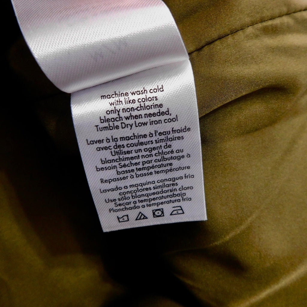 NWT!! WEWOREWHAT Zip Off Sleeve Nylon Puffer Jacket Military Olive Medium