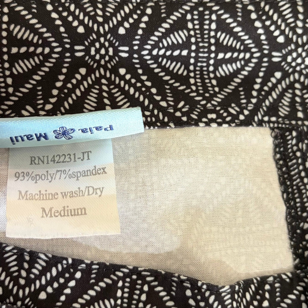 RIPSKIRT HAWAII Rip Skirt Length 2 Wrap Skirt Black Pearl Batik Grey Medium