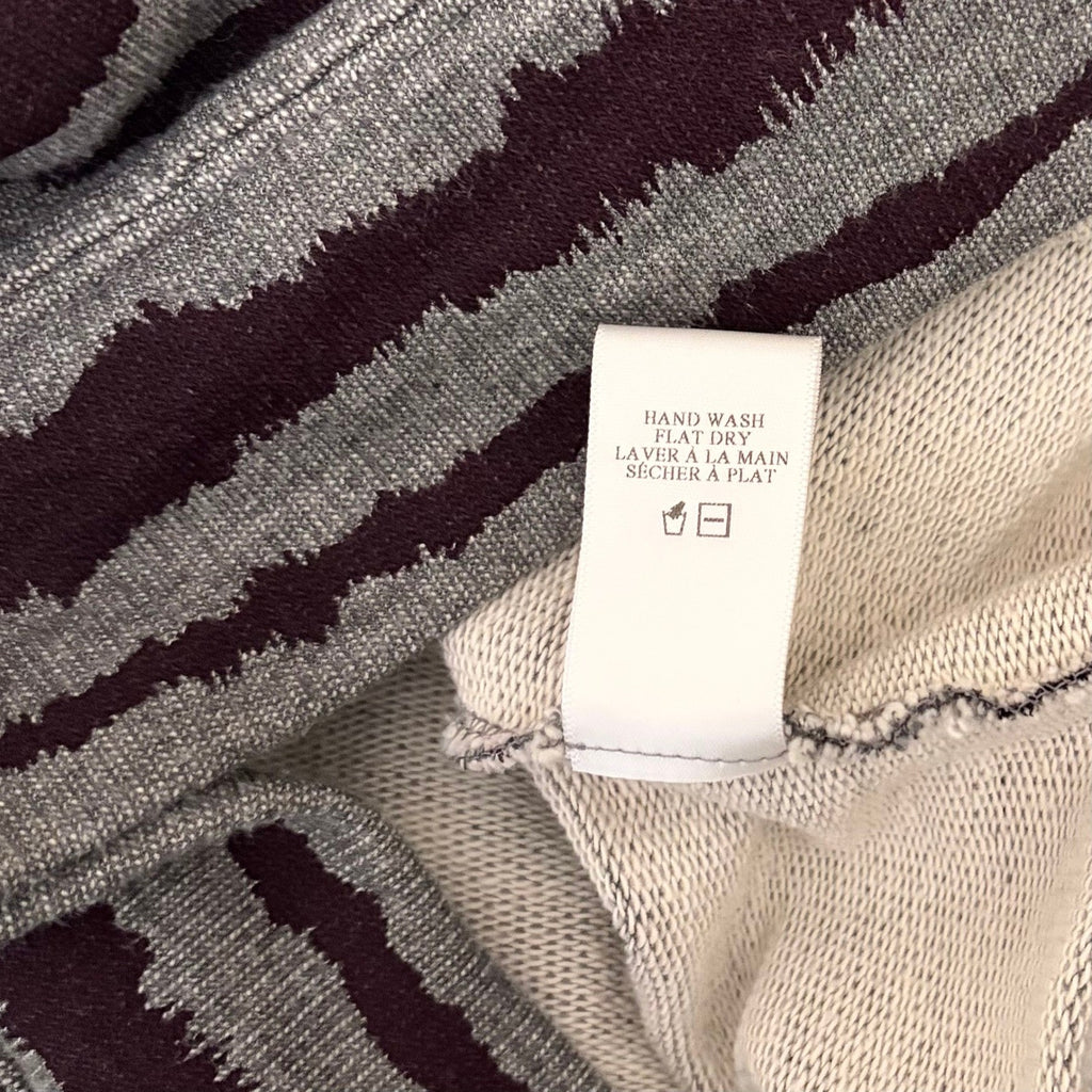 A.L.C. Conlo Bleed Stripe Sweater Sweatshirt Pullover Knit Crew Neck Small