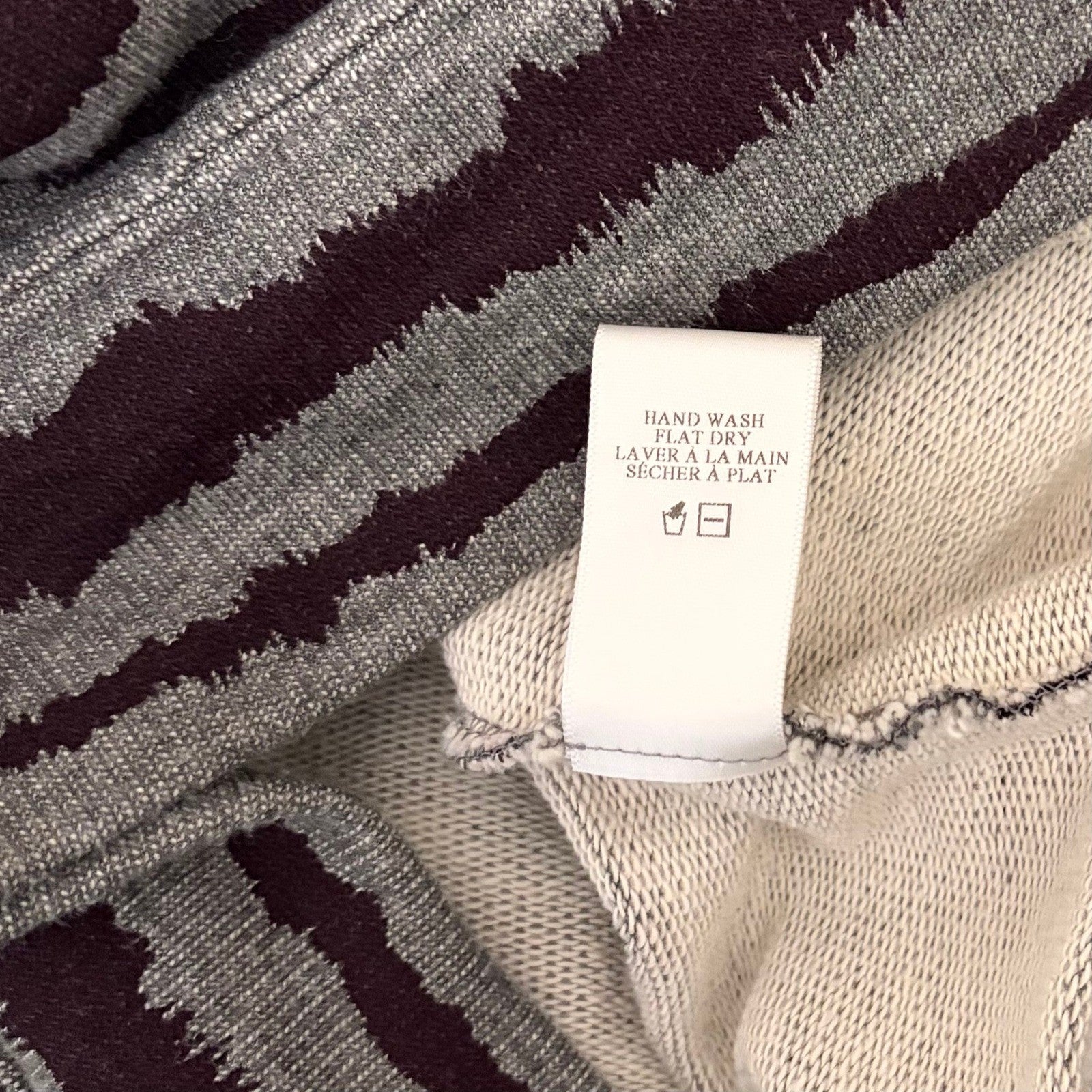A.L.C. Conlo Bleed Stripe Sweater Sweatshirt Pullover Knit Crew Neck Small