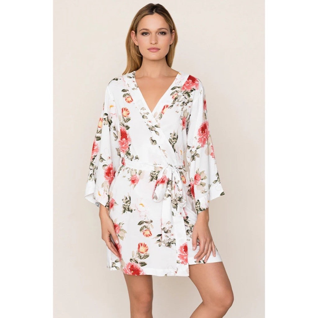 YUMI KIM Dream Lover Floral Robe True Love Bridal Bridesmaid Summer Small