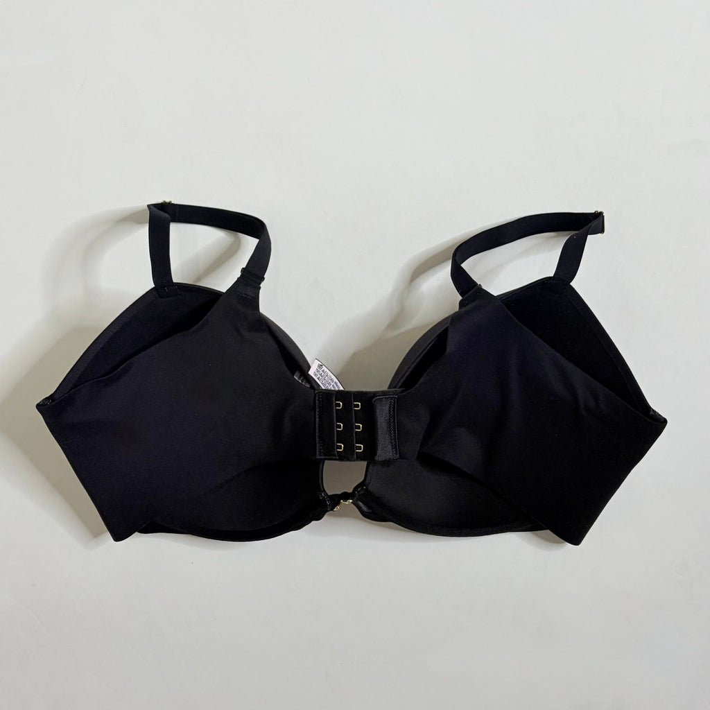 VICTORIA'S SECRET Black Push-Up Convertible Bra Padded Solid 38DD