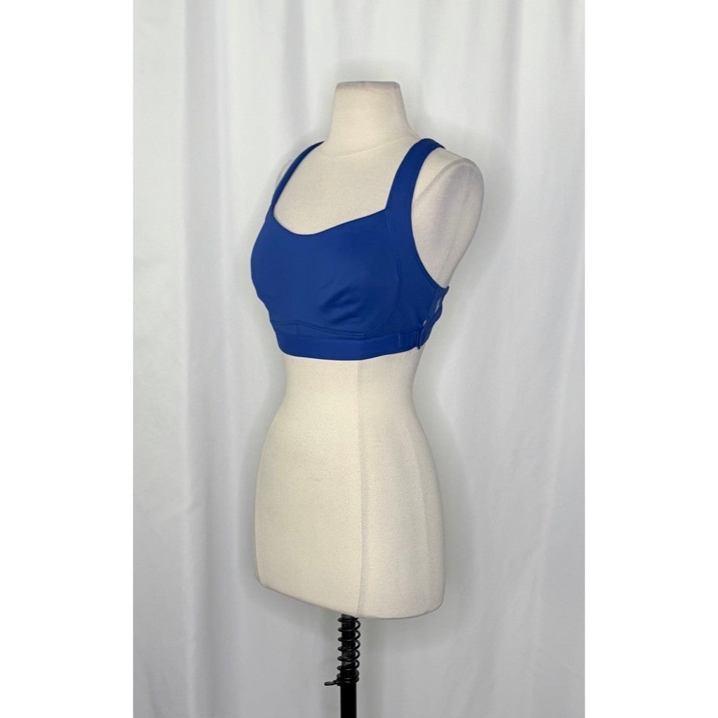 FREE PEOPLE Movement Make A Move Blue Sports Bra Athletic Activewear Medium