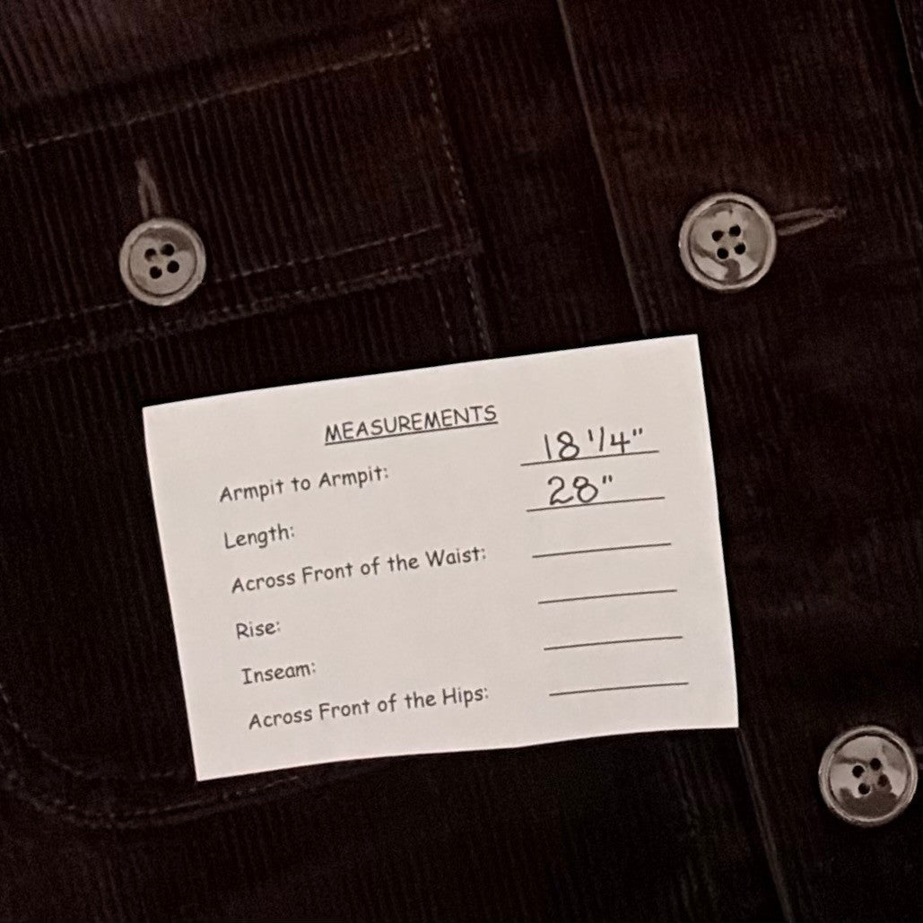 J. Crew WALLACE & BARNES Corduroy Chore Jacket Timber Brown Outdoors X-Small