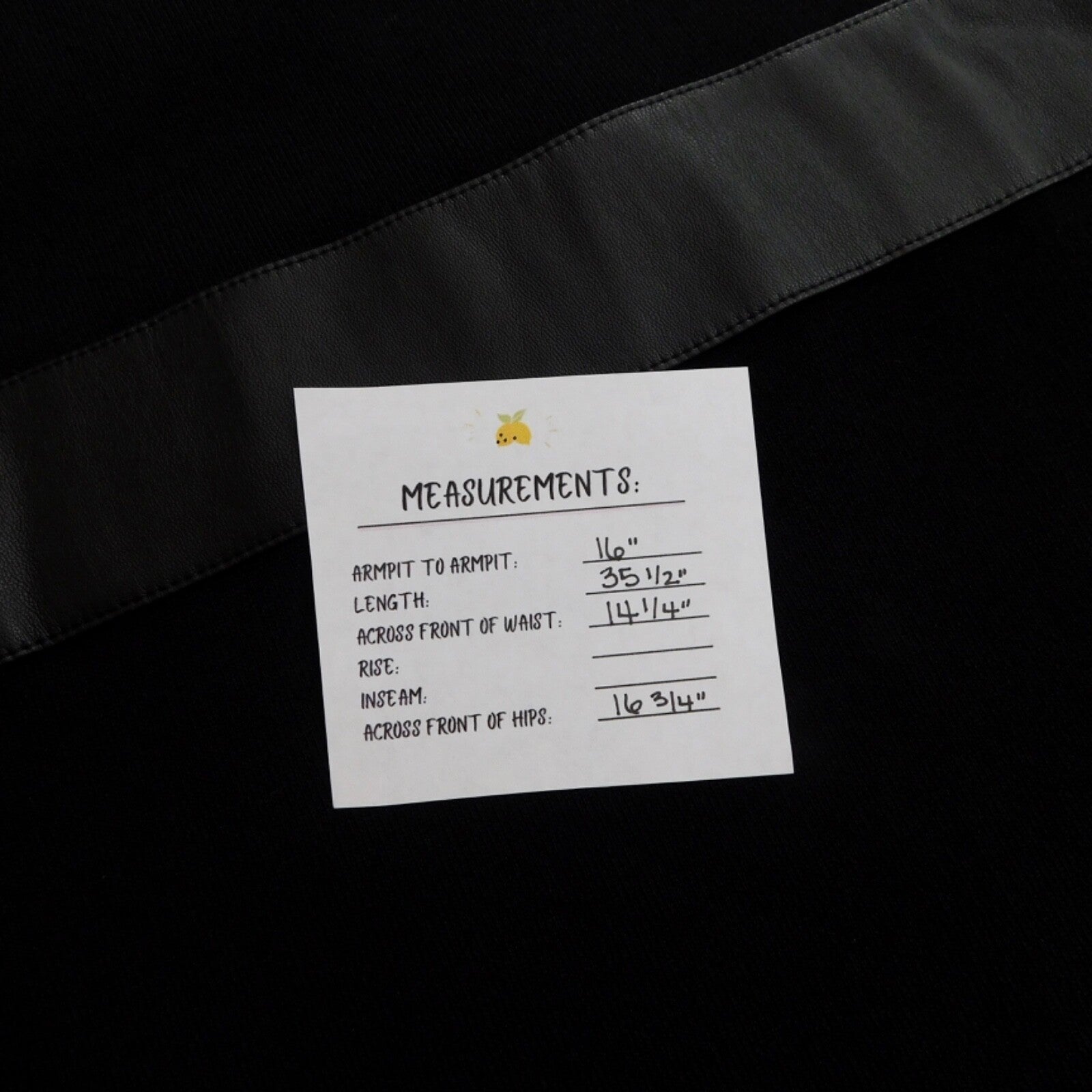 THE KOOPLES Black Knit Faux Leather Trimmed Dress Puff Sleeves Size 3 / Large