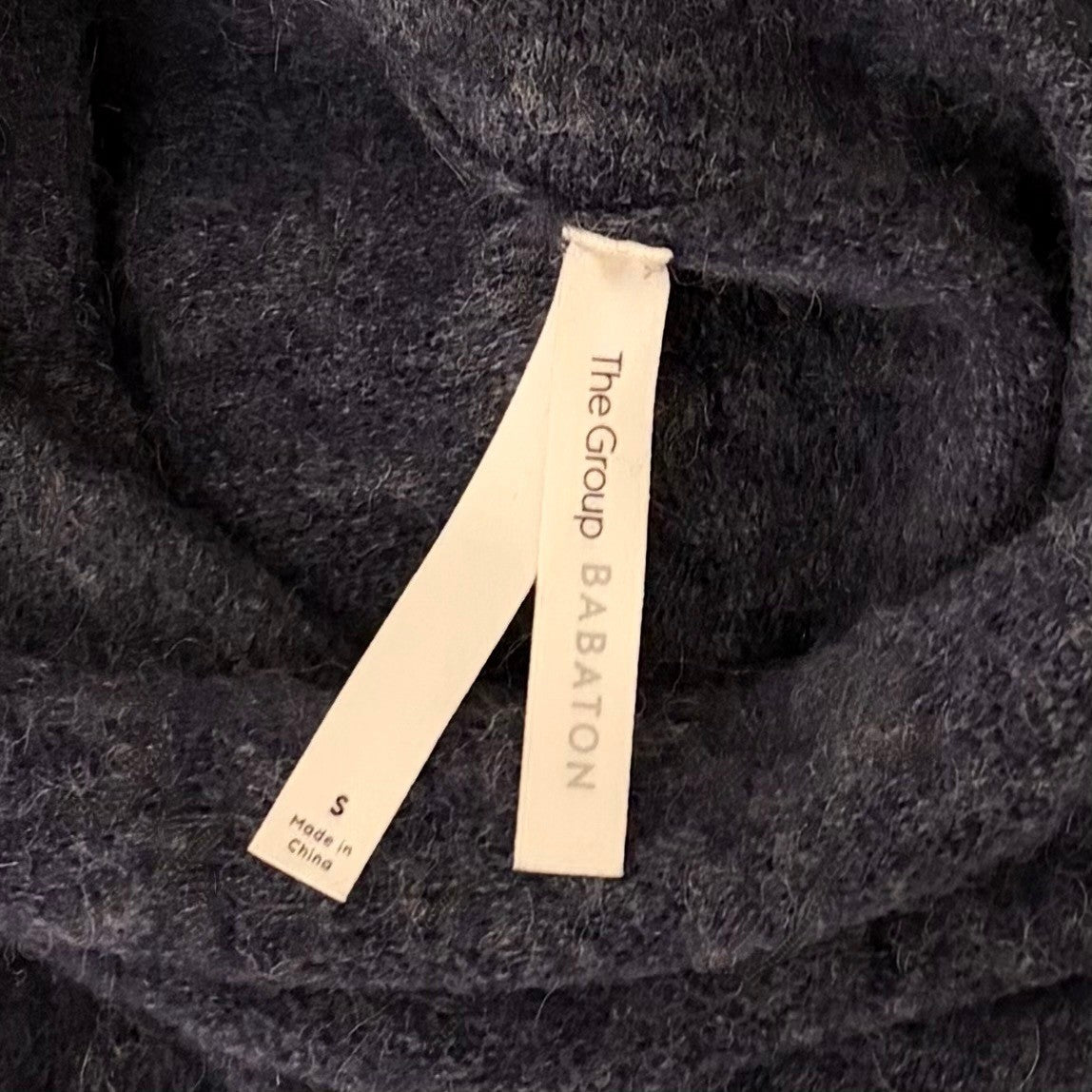 Aritzia The Group BABATON Adichie Alpaca Merino Wool Turtleneck Sweater Small