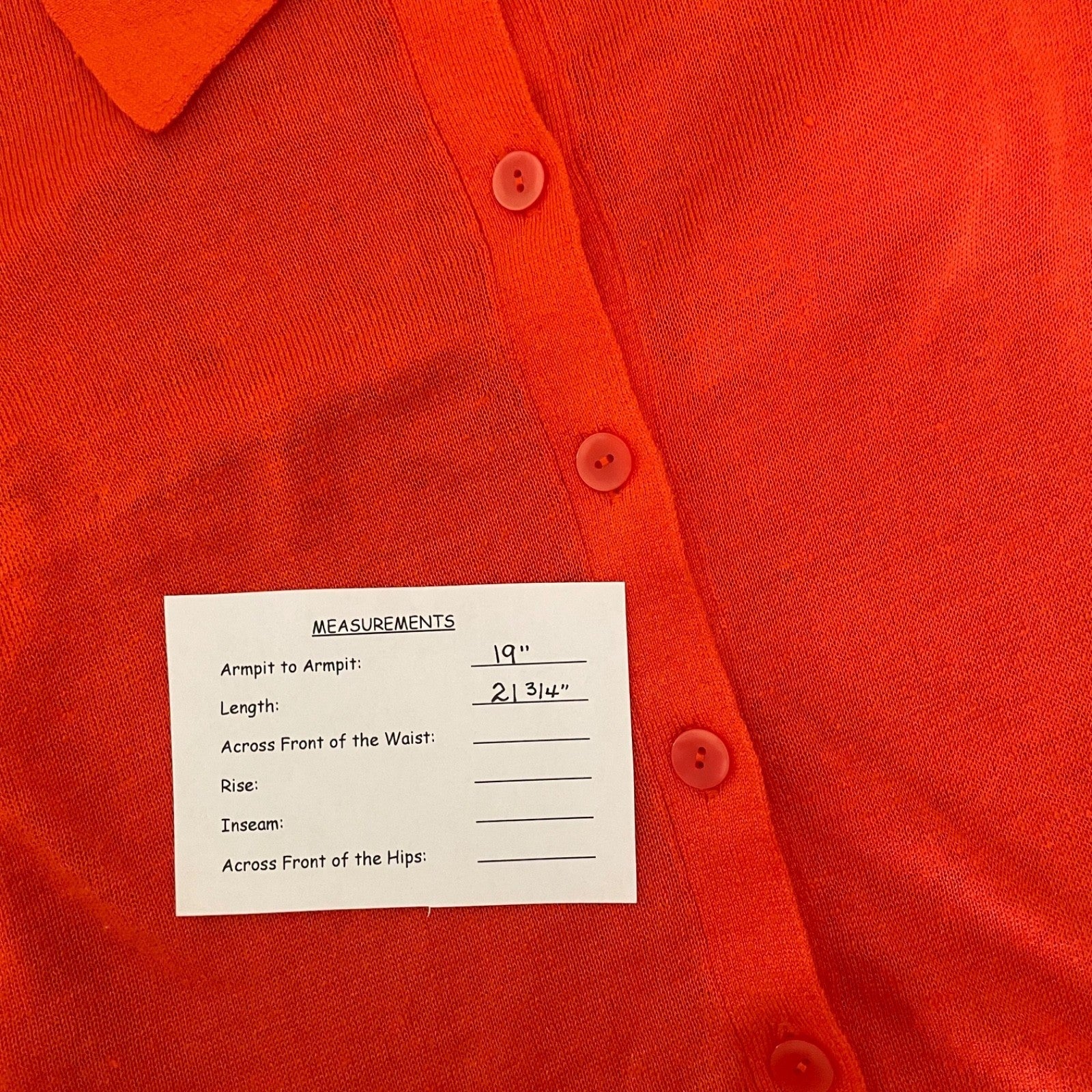 NWT!! J. CREW Collared Button-Up Sweater Cardigan Linen Poppy Orange Red Small