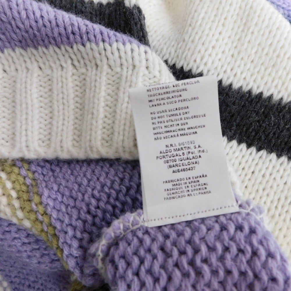 Anthropologie ALDOMARTINS Striped Turtleneck Sweater Aldo Martins Wool Small