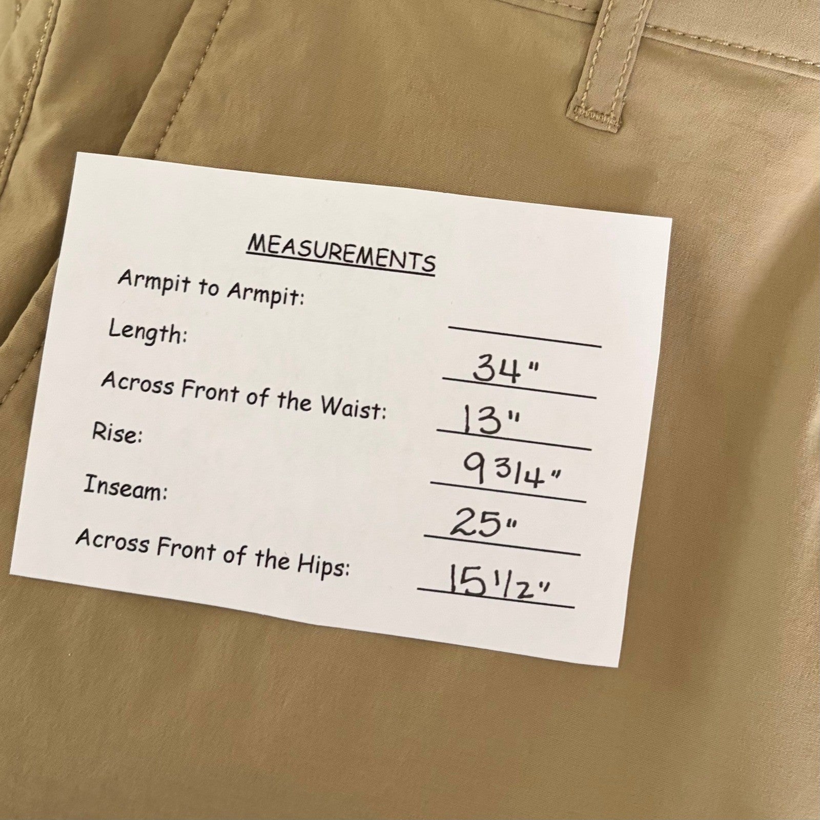 NWT!! Boy's J. CREW Crewcuts Slim Fit Tech Pants Khaki Crew Cuts Preppy Size 10