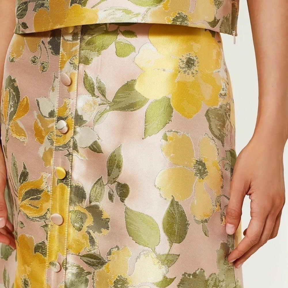 NWT! Tuckernuck POMANDER PLACE Lotus Jacquard Thea Blouse Adalyn Skirt X-Large