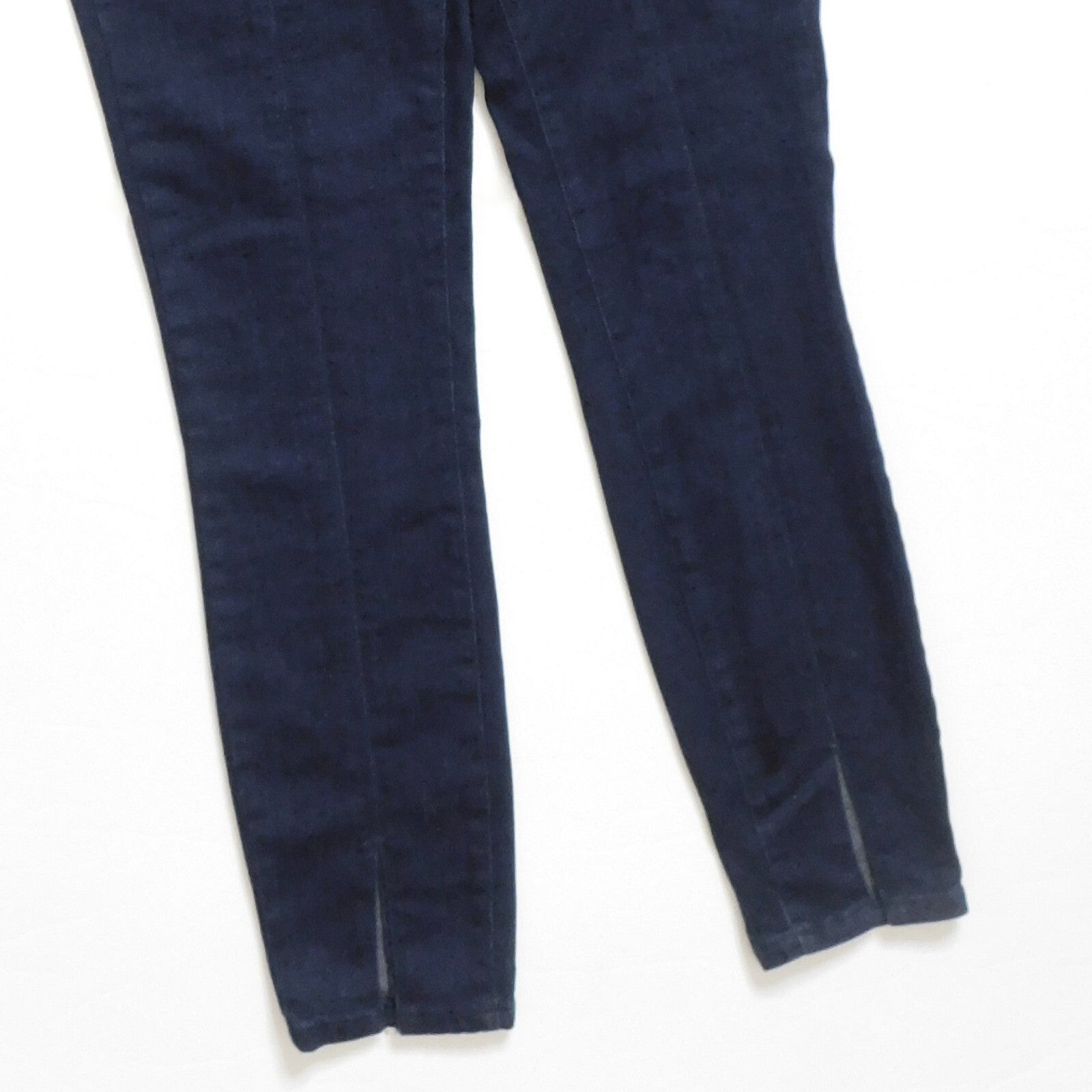 NWT!! ANTHROPOLOGIE Pilcro Slit-Front Skinny Jeans Stretch Dark Wash Size 27