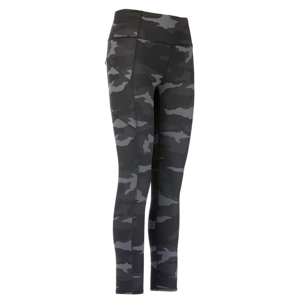 ATHLETA Camo Contender 7/8 Tight Camouflage Print Side Pockets Workout Gym Small