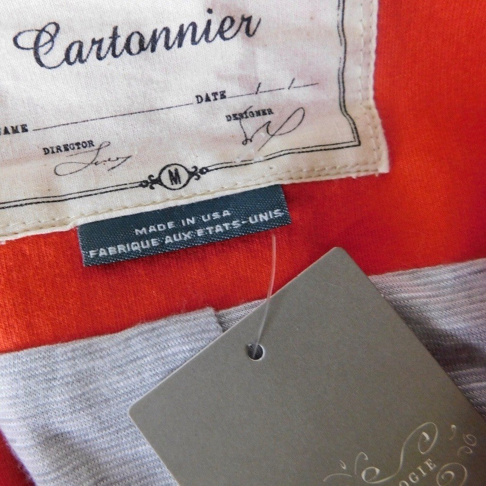 NWT!! Anthropologie CARTONNIER Red Knit Blazer Jacket Stretch Solid Medium