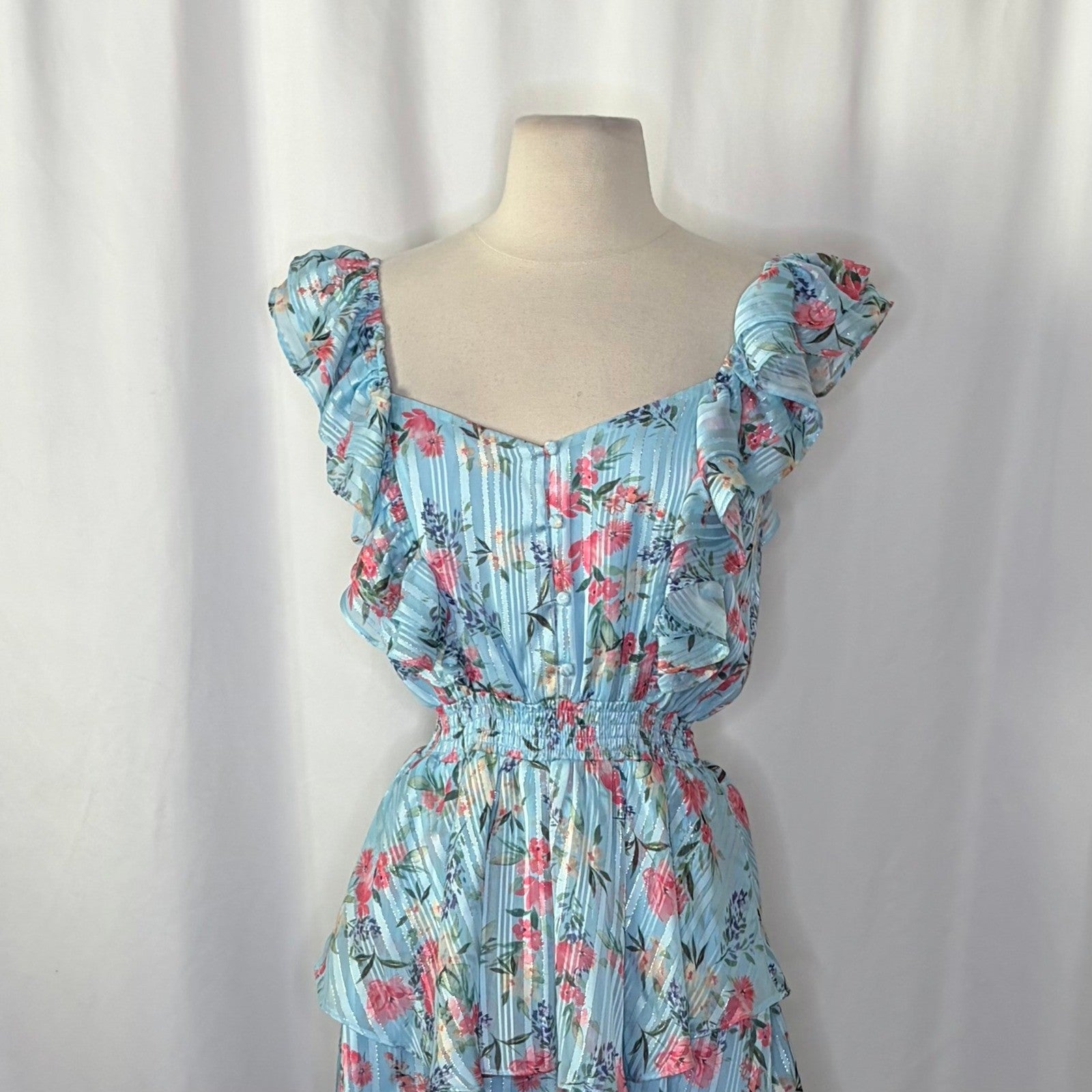 NWT!! Revolve YUMI KIM Eden Dress Floral Mulberry Angel Mini Party X-Small