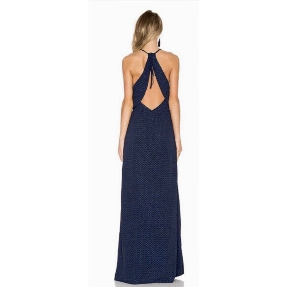 NWT! Calypso St. Barth HOSS INTROPIA Midnight Navy Blue Embellished Dress 36 / 4