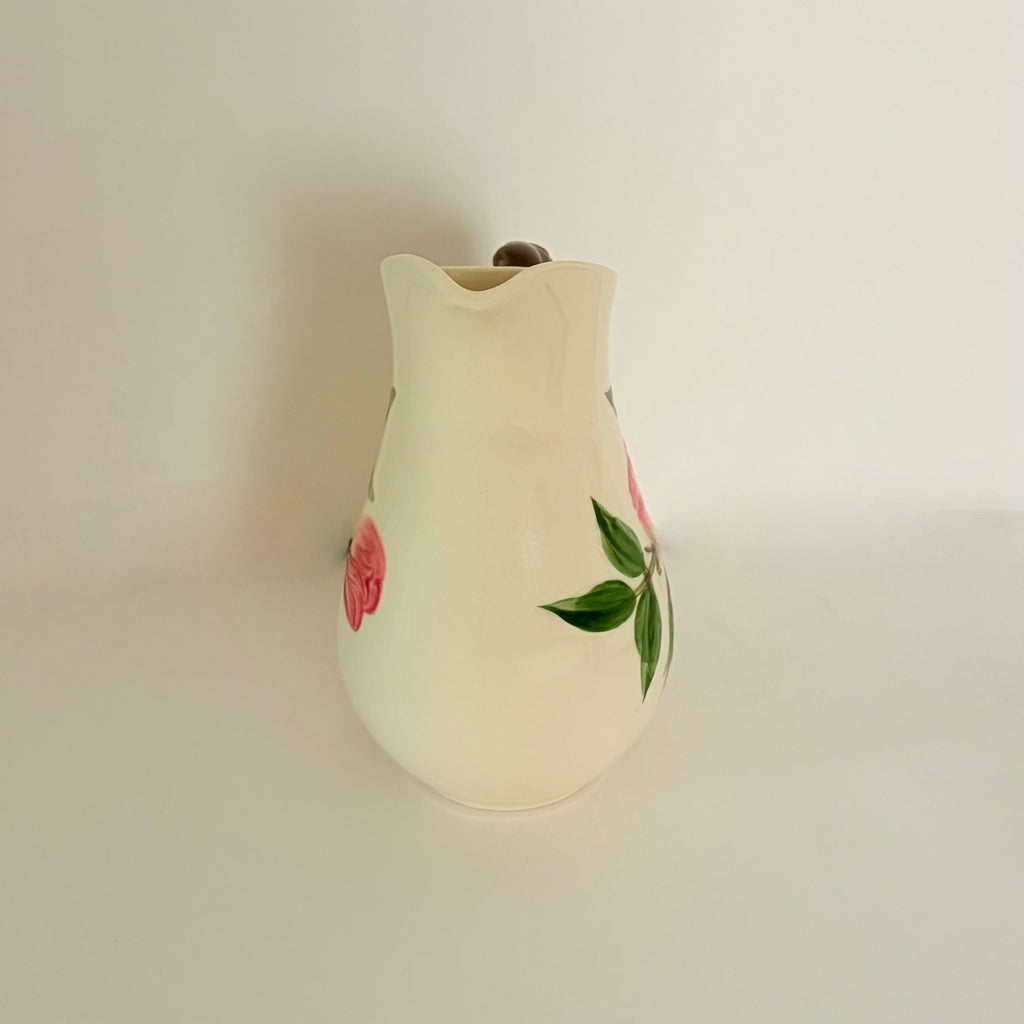 Vintage Franciscan DESERT ROSE Floral Syrup Pitcher Flying F Mark Western