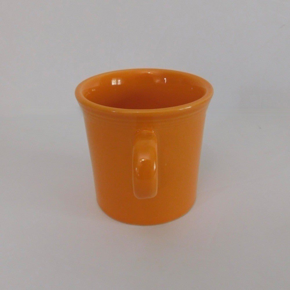 FIESTAWARE Retired Tangerine Orange Classic Ring Handle Mug Ceramic Fiesta Ware