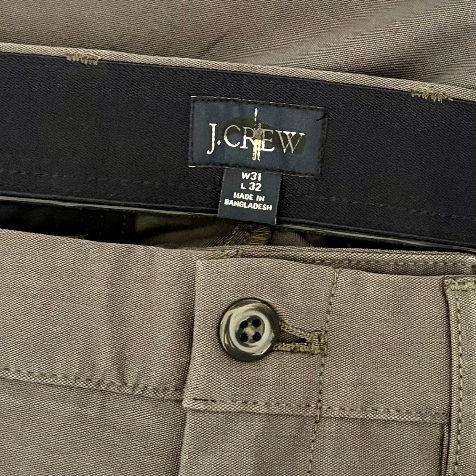 NEW!! Men's J. CREW 484 Slim Fit Tech Pants Atlantic Slate Gray Tapered 31 x 32
