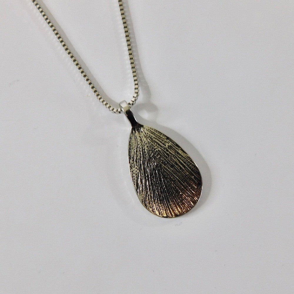 NEW Silver Turquoise Teardrop Pendant Necklace Western Southwestern Cowgirl