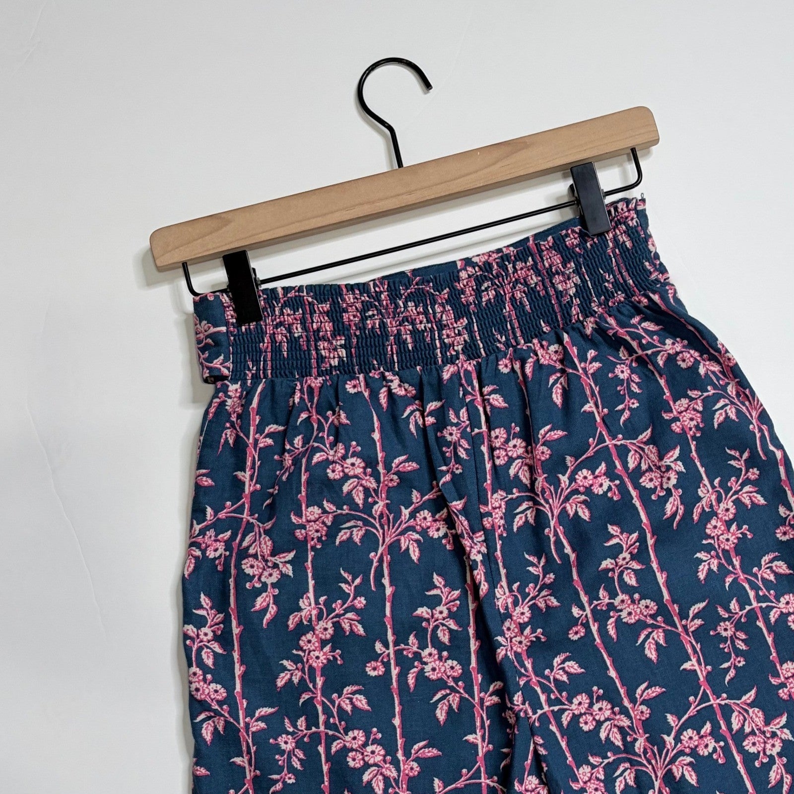 FREE PEOPLE Poolside Floral Shorts Pacific Ocean Summer Vacation Vacay X-Small