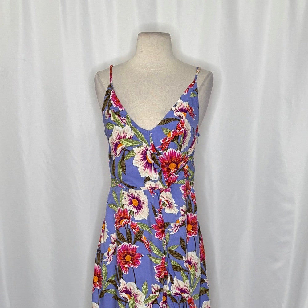 NWT! LSPACE Riptide Dress Lost In Ibiza Maxi L*Space Floral High Low Party Small
