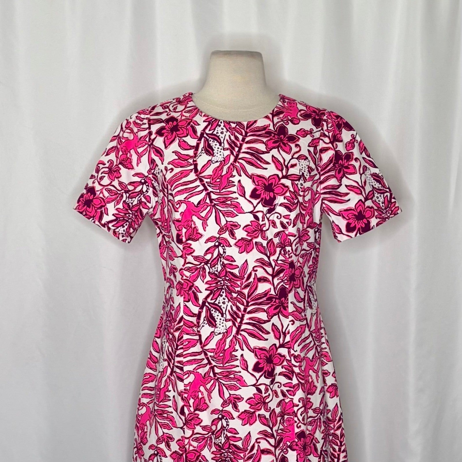 NWT!! LILLY PULITZER Mila Short Sleeve Elderflower Blossom Lil Escape Plan 4