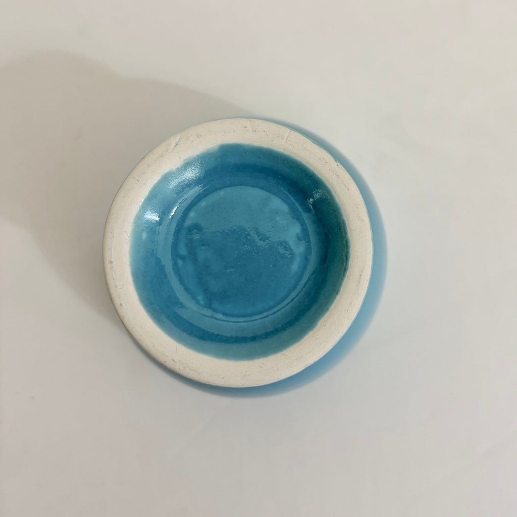 Vintage Homer Laughlin FIESTA Turquoise Egg Cup 3" Fiestaware Fiesta Ware USA
