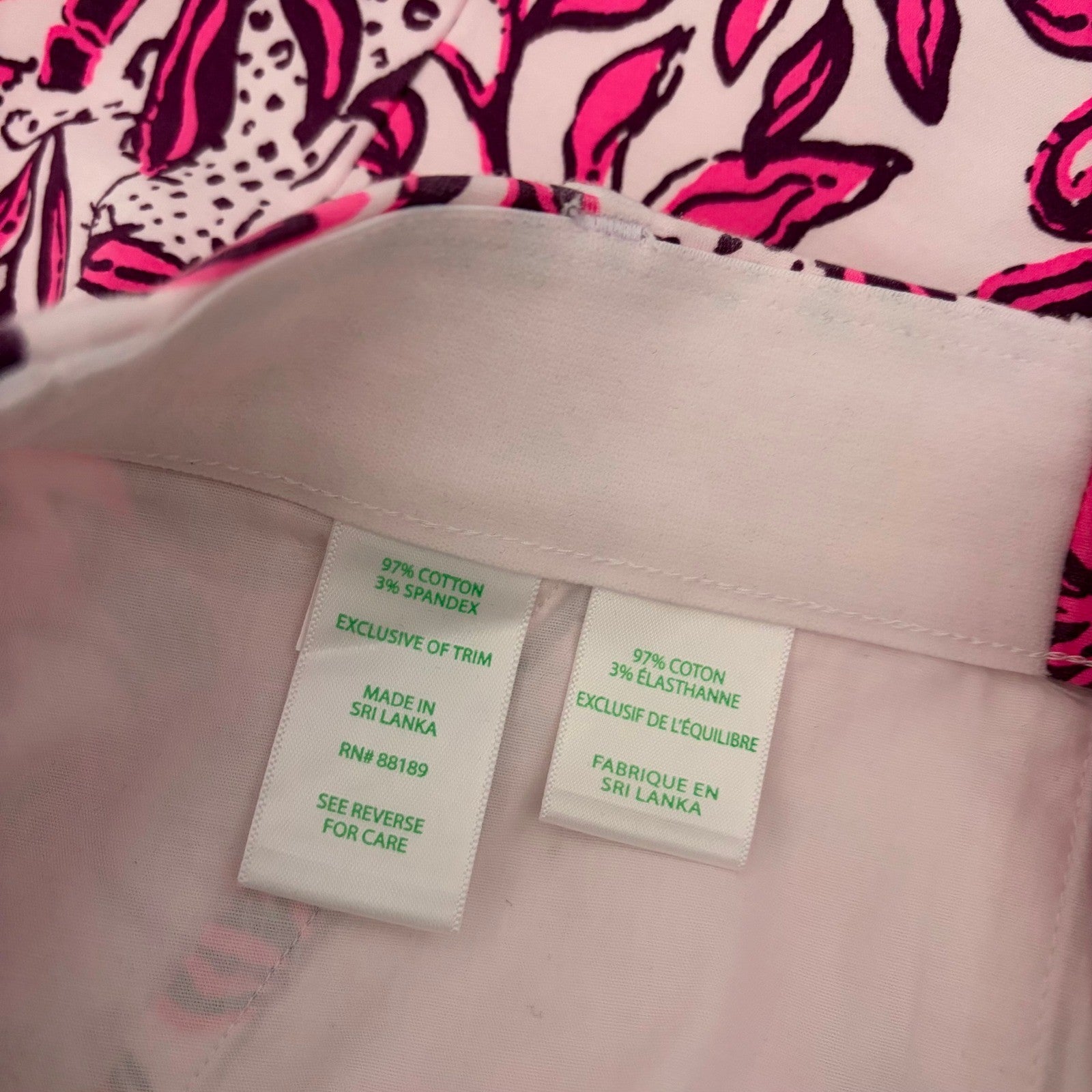 LILLY PULITZER Gretchen High Rise 5" Shorts Elderflower Blossom Lil Escape 2