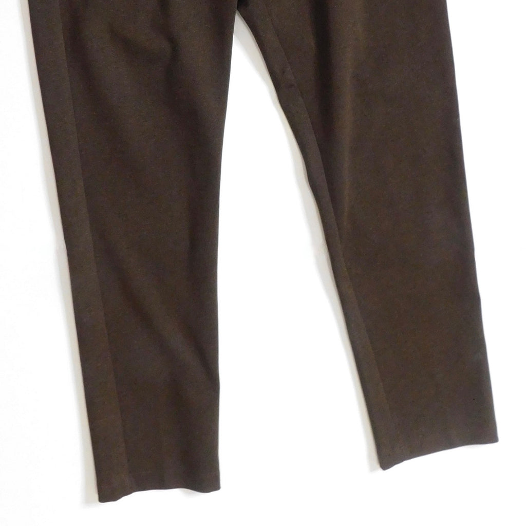 J. MCLAUGHLIN Brown Becca Tapered Trousers Pants Stretch Pockets Legging Size 14