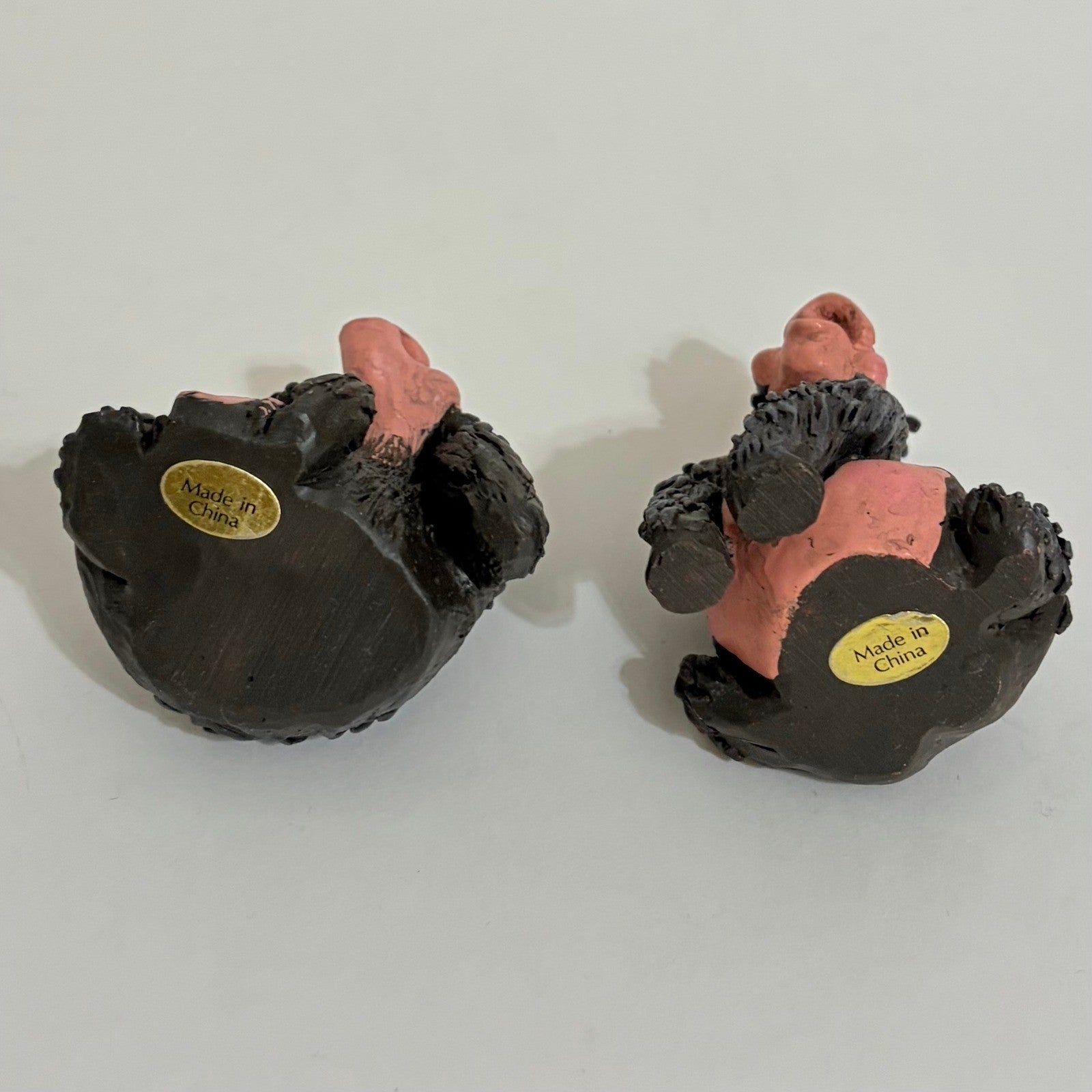 Vintage Pete Apsit NOAH'S ARK Set Two 2 Gorillas Apes Gordo Gouda Animal Figures