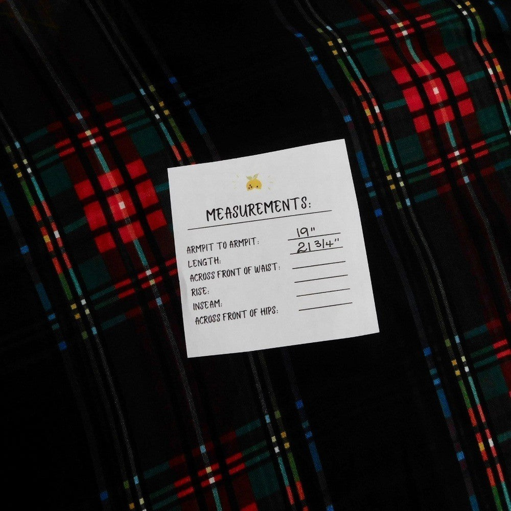 NWT! J. CREW Ruffleneck Top Stewart Tartan Plaid Chiffon Festive Preppy XX-Small