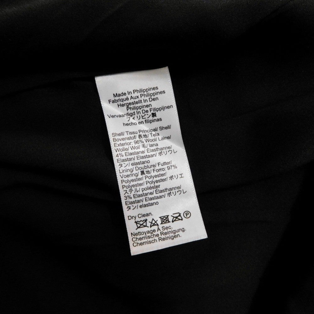 NWT!! J. CREW New Resume Tollegno Italian Wool Dress Solid Black Sheath Preppy 8