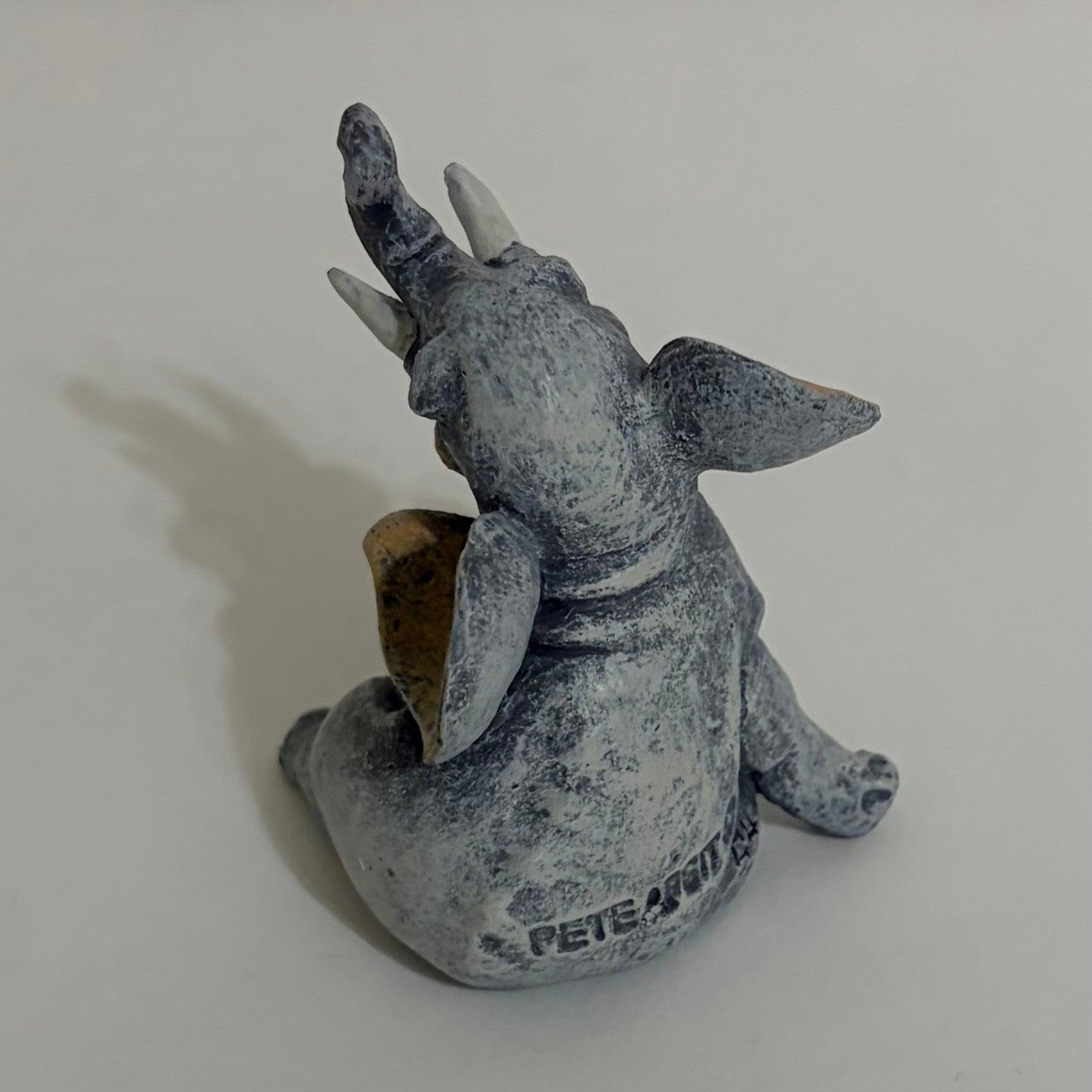 Vintage Pete Apsit NOAH'S ARK Elke Elephant Single Animal Figure 1990's Biblical