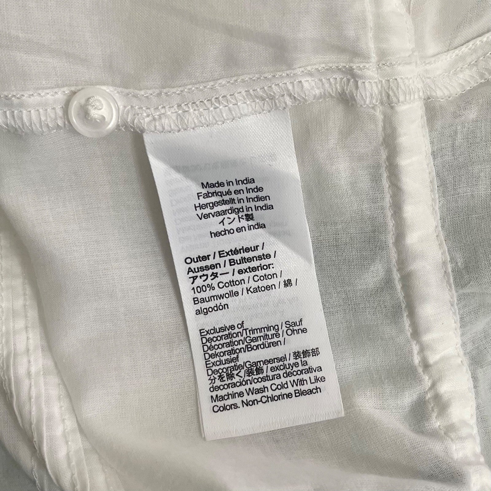 NWT!! J. CREW Lace Trim Cinched-Waist Cotton Voile White Top Blouse X-Small