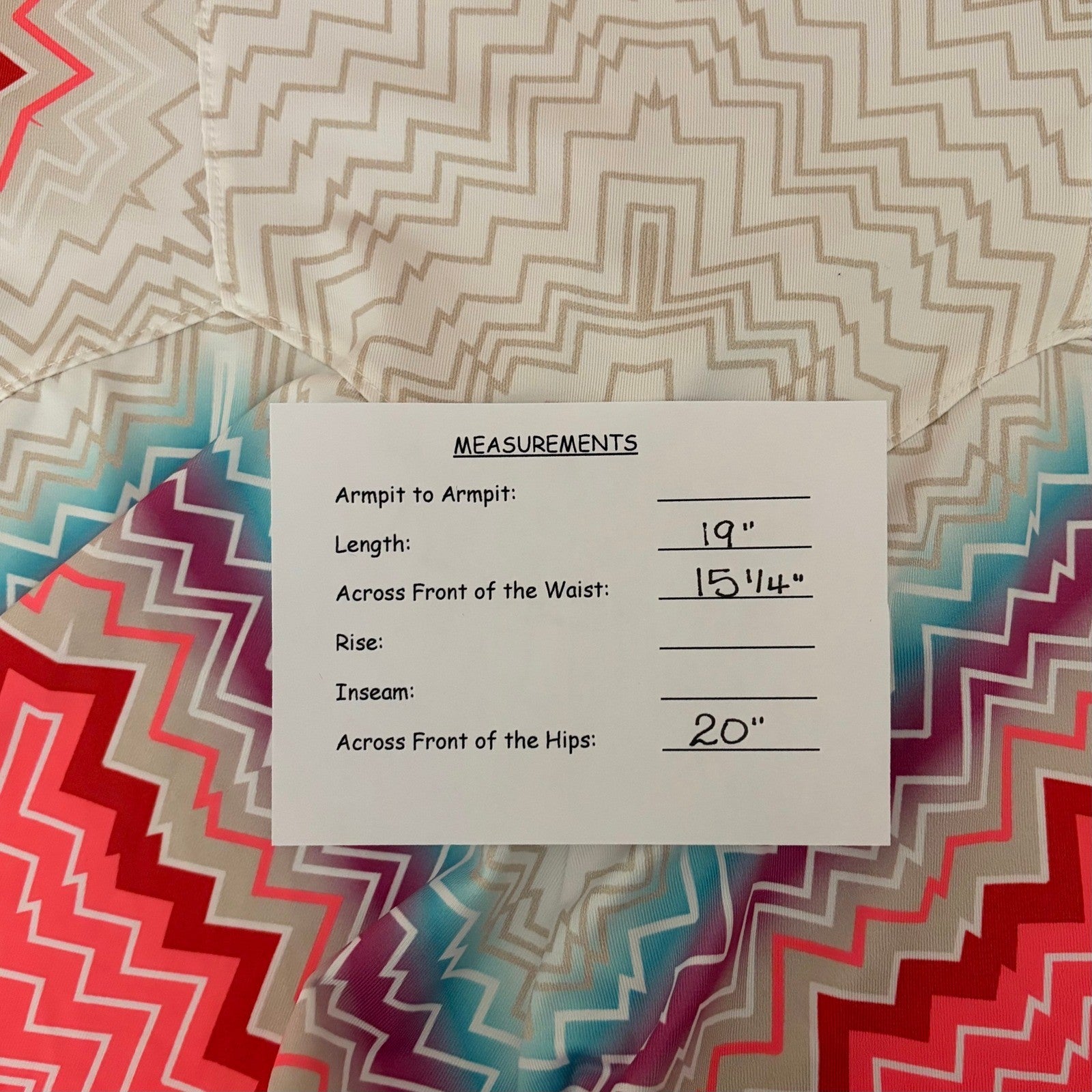 NWT!! LUCKY IN LOVE Chevron Skort Skirt Bright Stripes Sporty Tennis Large