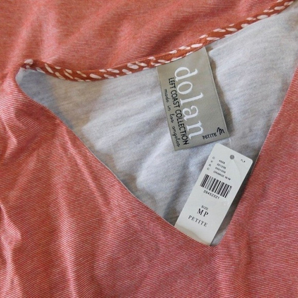 NWT!! Anthropologie DOLAN Tie Front Dress Stripe Resort Vacation Medium Petite
