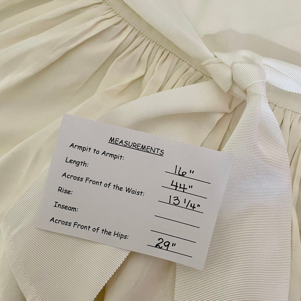 NWT! Girl's J. CREW Crewcuts Flutter Sleeve Dress Ivory Midi Maxi Ruffle Size 14